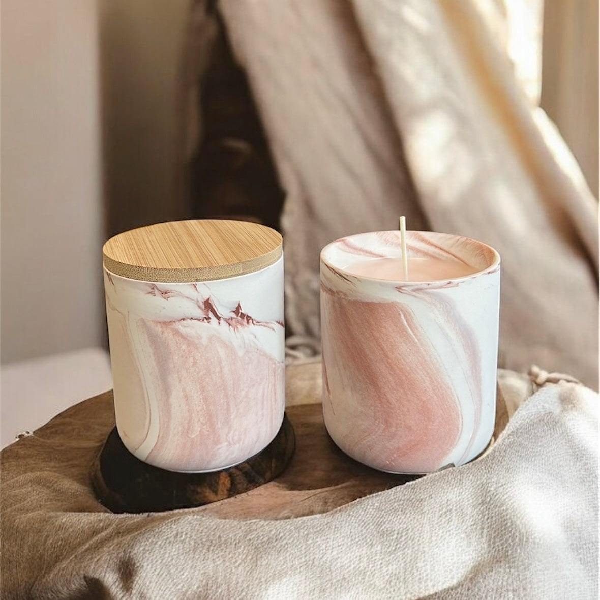Long-Lasting Scented Soy Candles