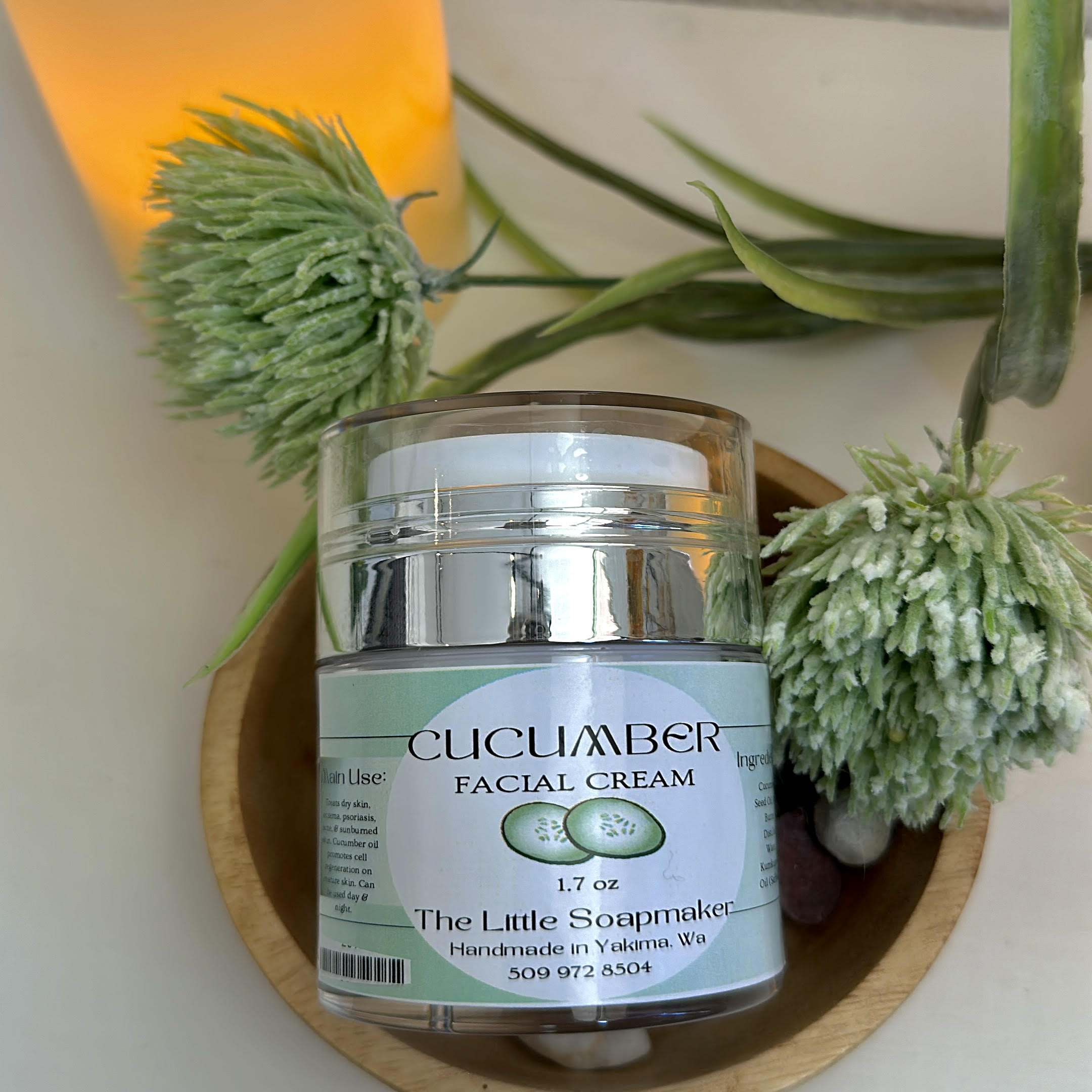 Cucumber Facial Cream – The Little Soapmaker