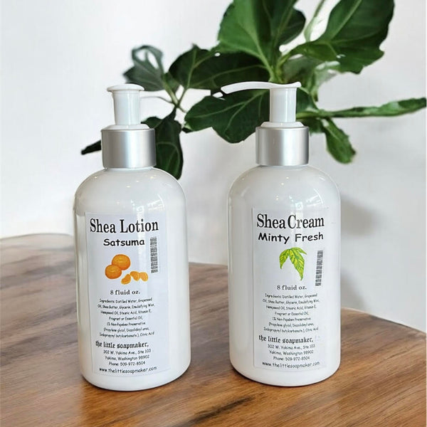 Shea Lotion 8oz – The Little Soapmaker