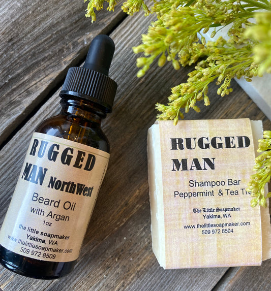 Beard Oil and Shampoo Gift set
