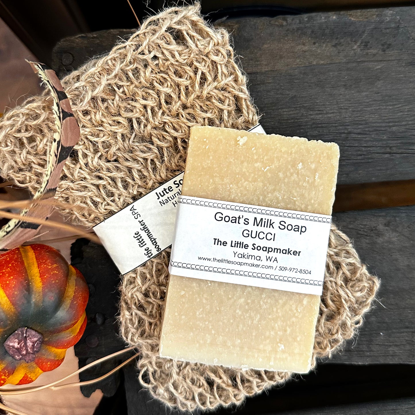 Men’s jute bag and Soap Gift Set